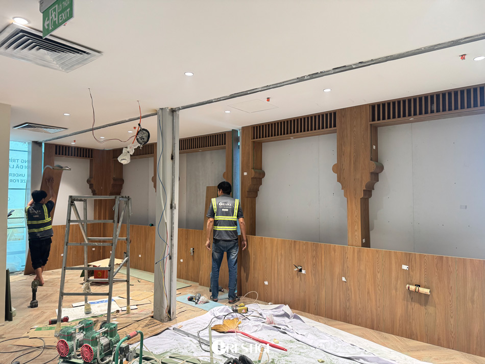 Thi Công Nội Thất Gạo Spa Tại Sân Bay Cam Ranh