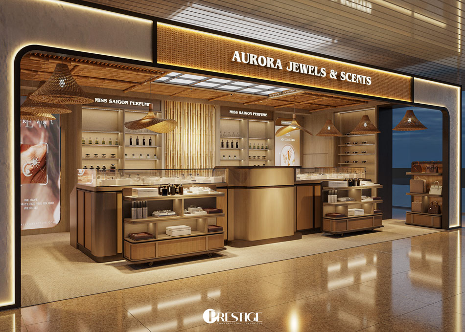 Thiet Ke Gian Hang Trang Sức Aurora Jewels Scents Tai San Bay Cam Ranh