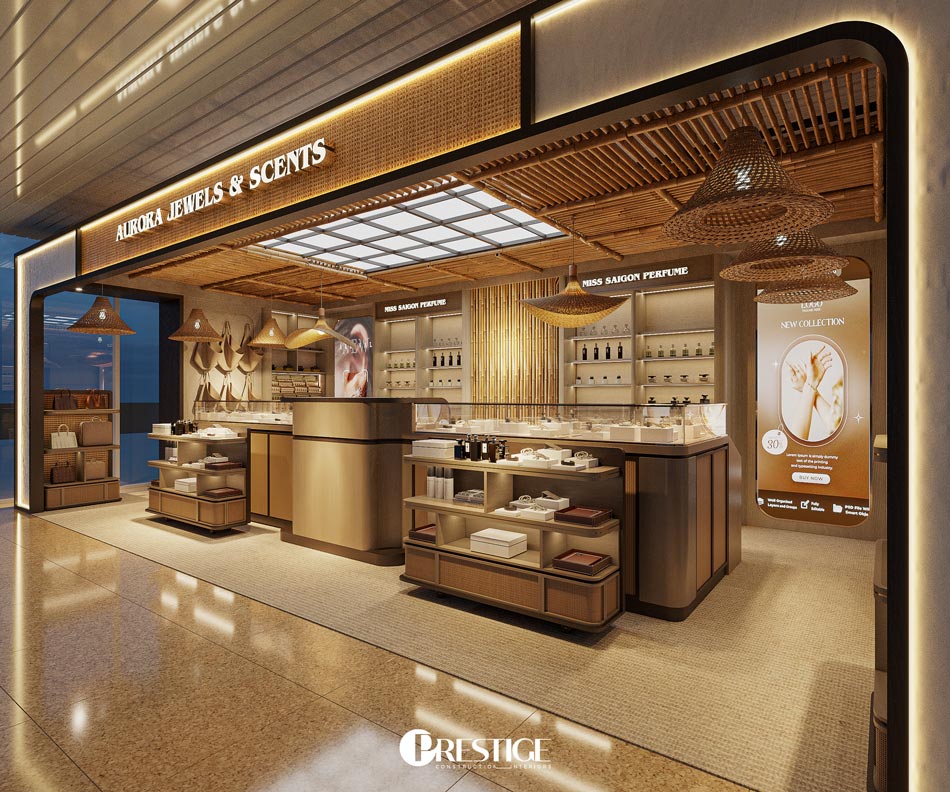 Thiet Ke Gian Hang Trang Sức Aurora Jewels Scents Tai San Bay Cam Ranh