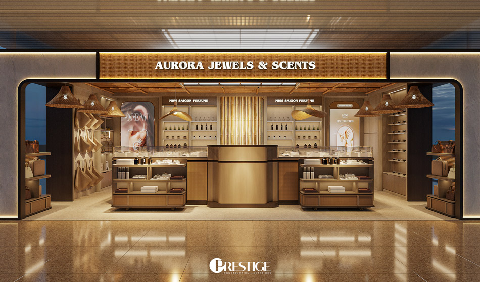 Thiet Ke Gian Hang Trang Sức Aurora Jewels Scents Tai San Bay Cam Ranh