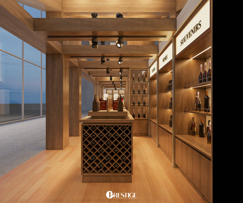 Thiet Ke Noi That Gian Hang Lotus Wine Coffee Tai San Bay Cam Ranh