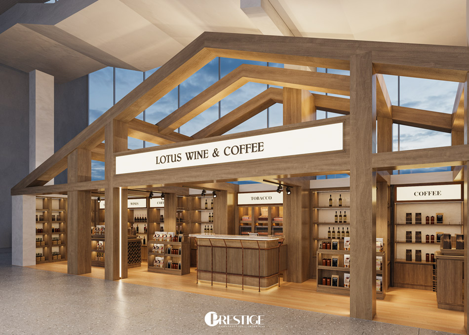 Thiet Ke Noi That Gian Hang Lotus Wine Coffee Tai San Bay Cam Ranh