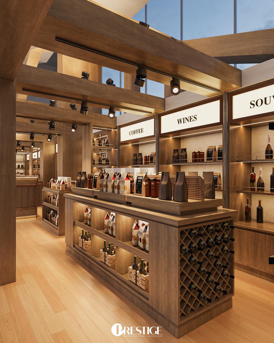 Thiet Ke Noi That Gian Hang Lotus Wine Coffee Tai San Bay Cam Ranh