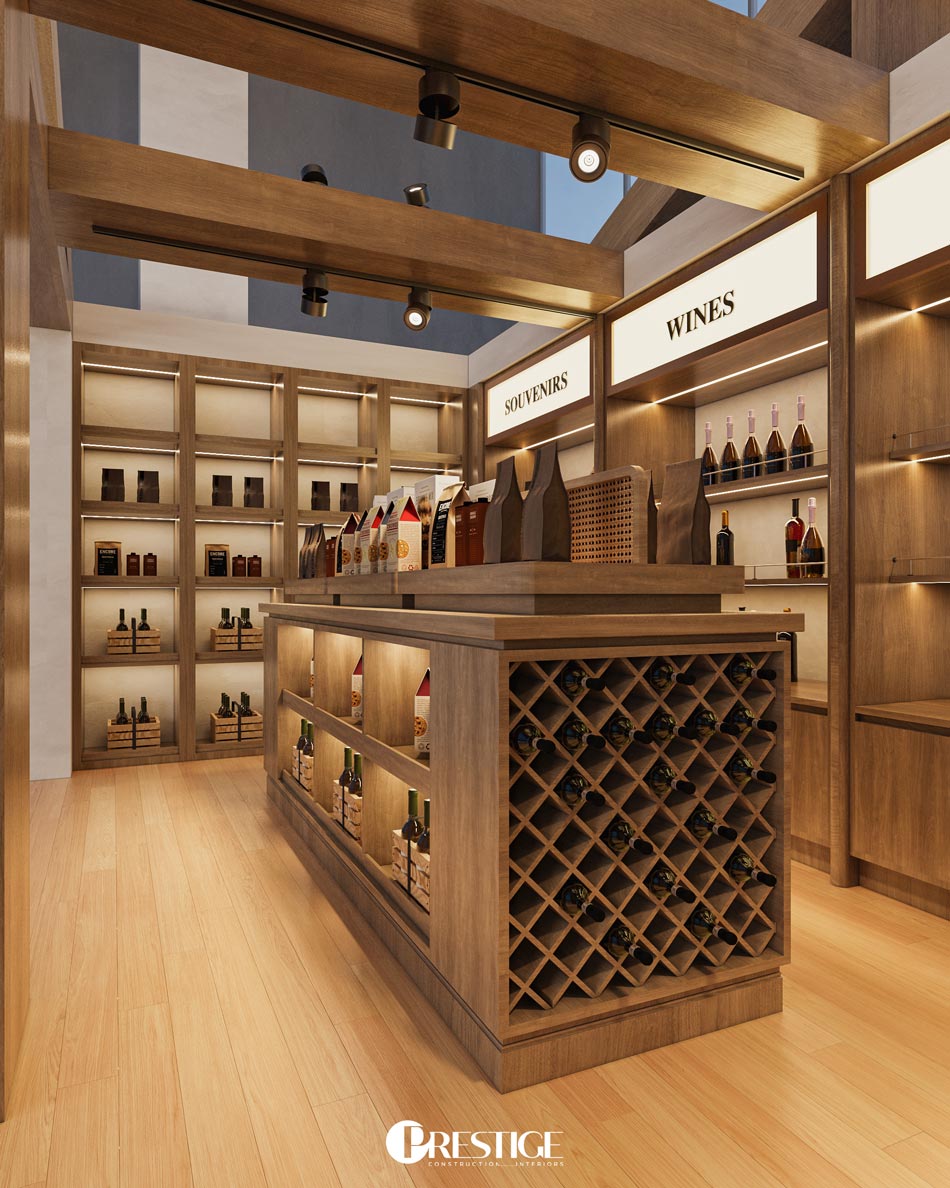 Thiet Ke Noi That Gian Hang Lotus Wine Coffee Tai San Bay Cam Ranh