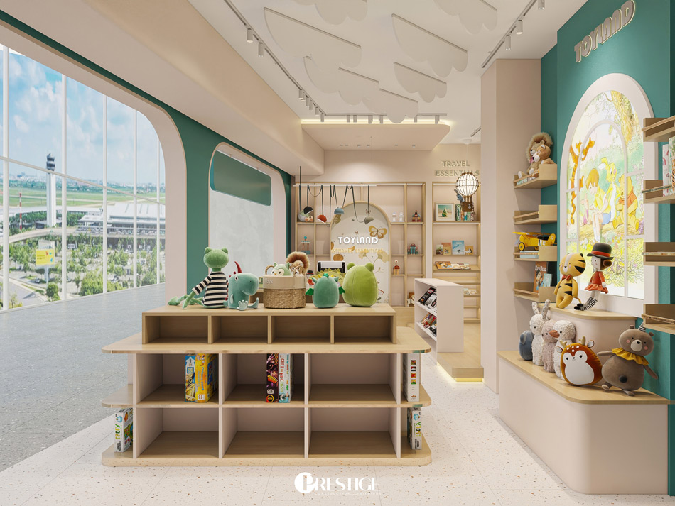 Thiết Kế Cửa Hàng Đồ Chơi Tony Land Travel Essentials Tai San Bay Cam Ranh