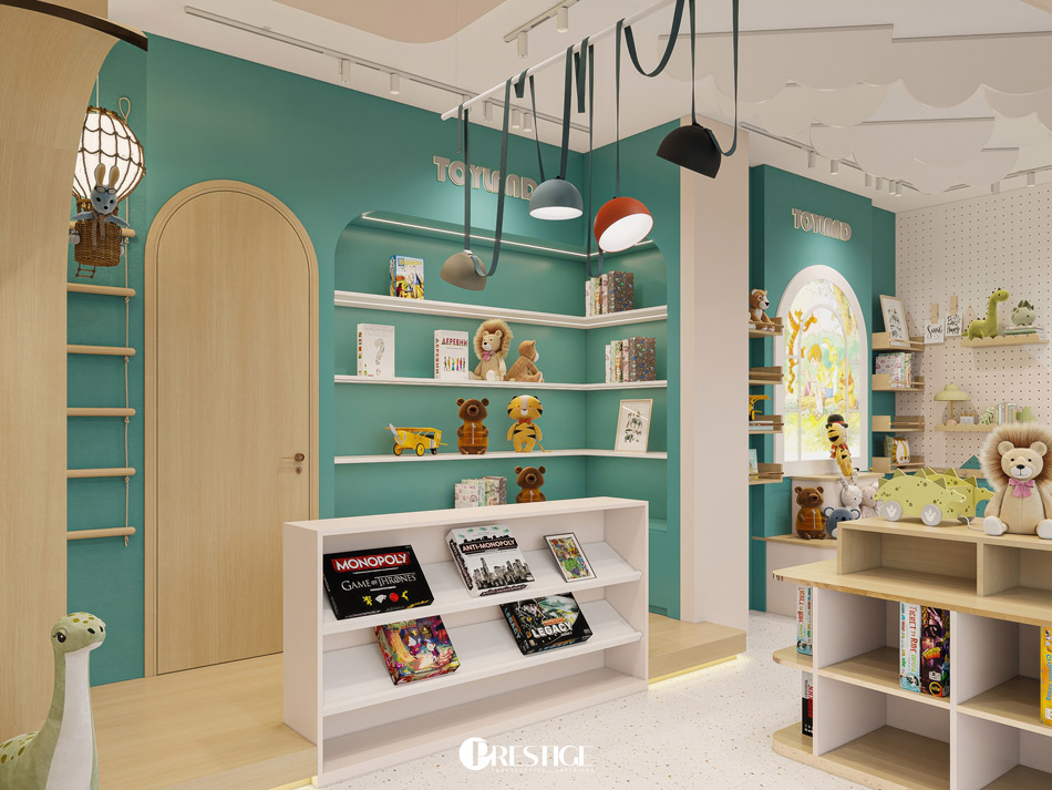 Thiết Kế Cửa Hàng Đồ Chơi Tony Land Travel Essentials Tai San Bay Cam Ranh