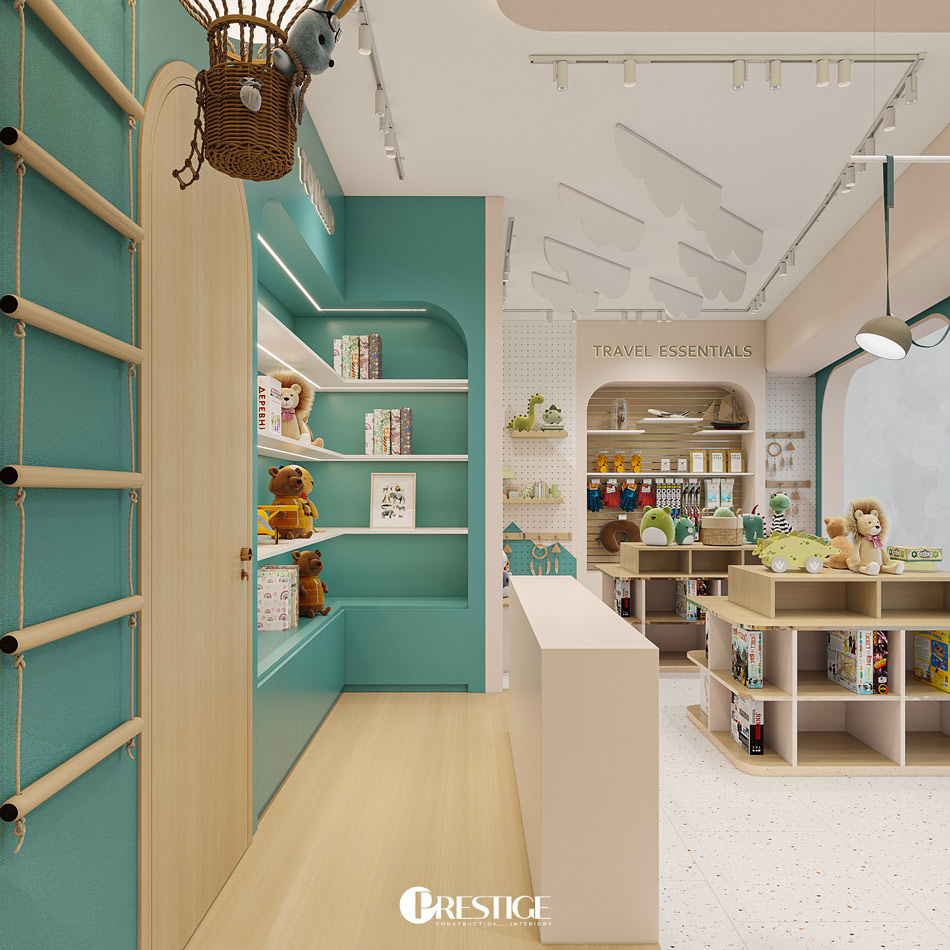 Thiết Kế Cửa Hàng Đồ Chơi Tony Land Travel Essentials Tai San Bay Cam Ranh