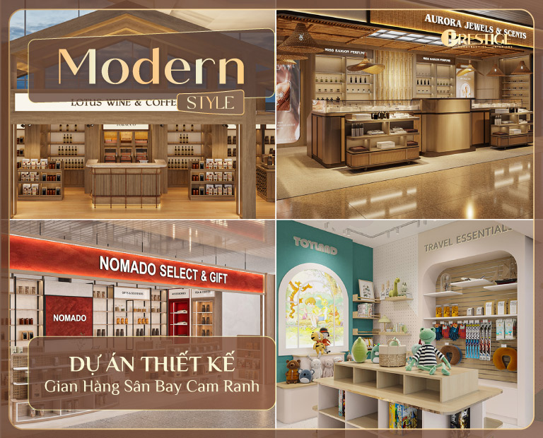 Nghệ Thuật Thiết Kế Nội Thất Thương Mại Tại Sân Bay Quốc Tế Cam Ranh