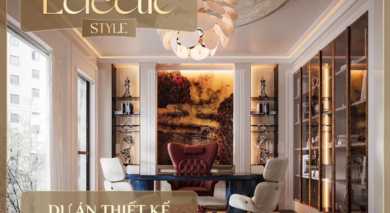 Thiết Kế Shophouse Hồng Hạc Eclectic Style