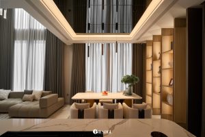 Hoàn Thiện Biệt Thự Hiện Đại - Saigon Mystery Villa 77 Bàn Ăn Hiện Đại Bộ 6 Ghế Cho Biệt Thự