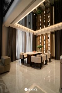Hoàn Thiện Biệt Thự Hiện Đại - Saigon Mystery Villa 78 Bàn Ăn Hiện Đại Bộ 6 Ghế Cho Biệt Thự