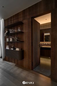 Hoàn Thiện Biệt Thự Hiện Đại - Saigon Mystery Villa 89 Phòng Ngủ Con Trai Với Tone Chủ Đạo Đen Xám Sang Trọng