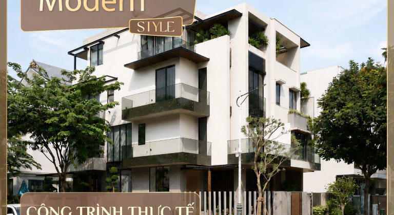 Hoàn Thiện Biệt Thự Hiện Đại