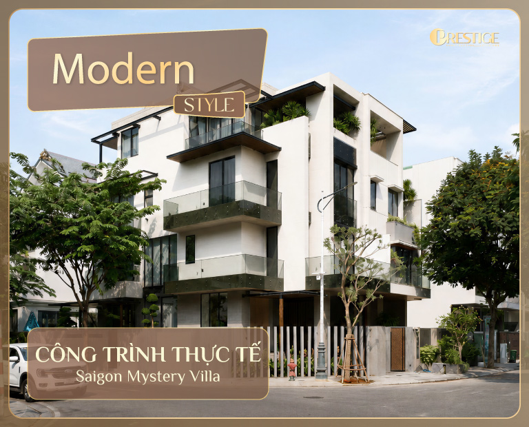 Hoàn Thiện Biệt Thự Hiện Đại