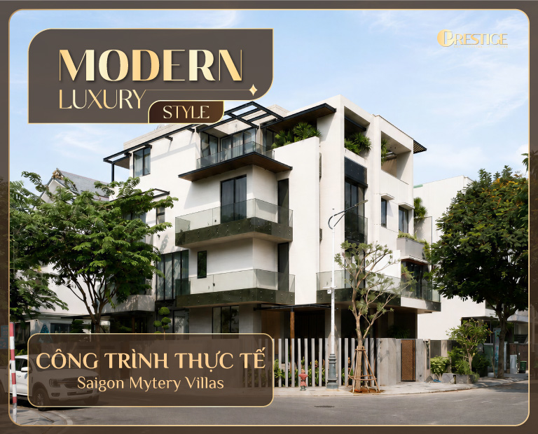 Hoàn Thiện Biệt Thự Hiện Đại – Saigon Mystery Villa