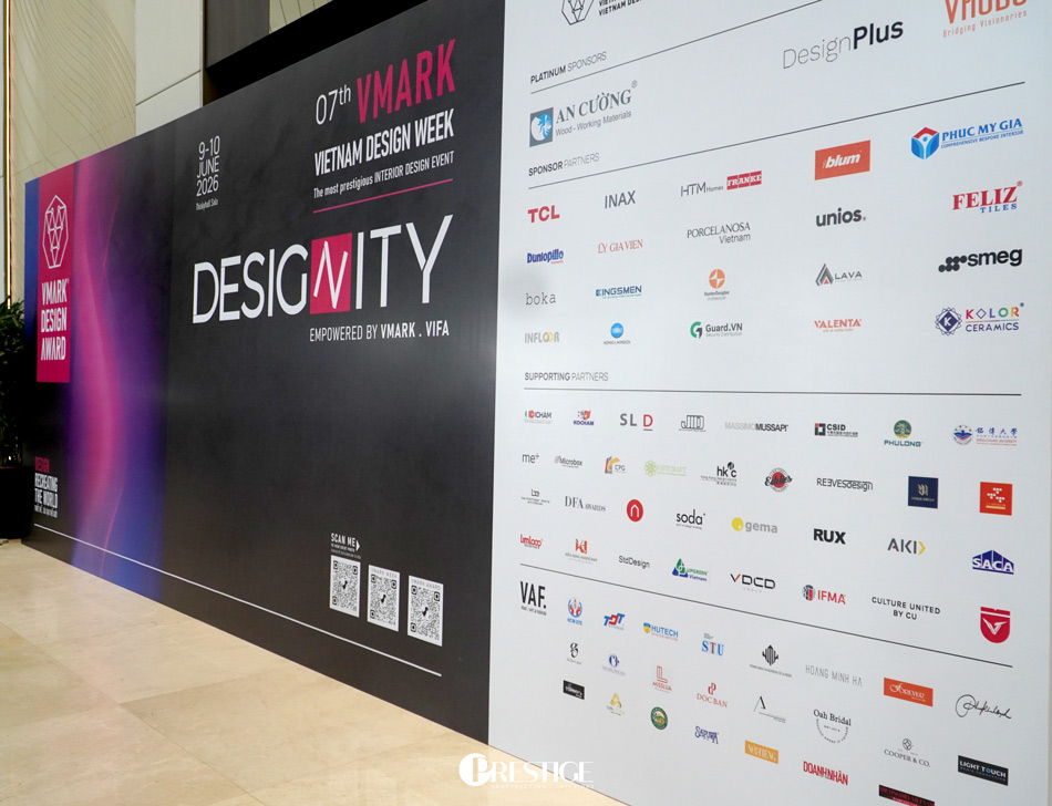 VMARK 2026: Dấu Ấn Của Prestige Trong Xu Hướng Thiết Kế Bếp Hiện Đại 1 Banner Giải Thưởng Vmark 2026