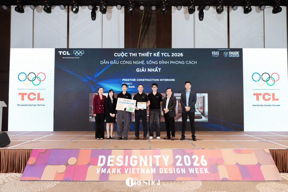 VMARK 2026: Dấu Ấn Của Prestige Trong Xu Hướng Thiết Kế Bếp Hiện Đại 9 Prestige Nhận Giải Tại Vmark 2026 Về Thiết Kế Bếp