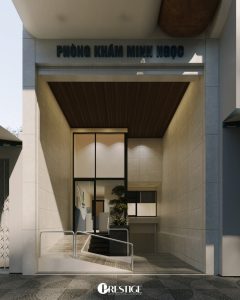 Thiết Kế Phòng Khám Trong Nhà Phố - Phòng Khám Minh Ngọc 20 Thiet Ke Phong Kham Trong Nha Pho Le Sat Tang Tret 1