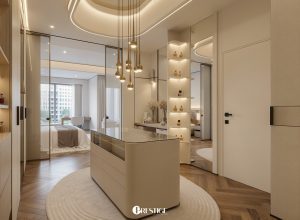 Thiết Kế Phòng Thay Đồ Của Phòng Master