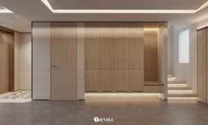 Thiet Ke Nha Pho Tan Hung Ds House Tang Ham 1 Noi That Gara Xe 1