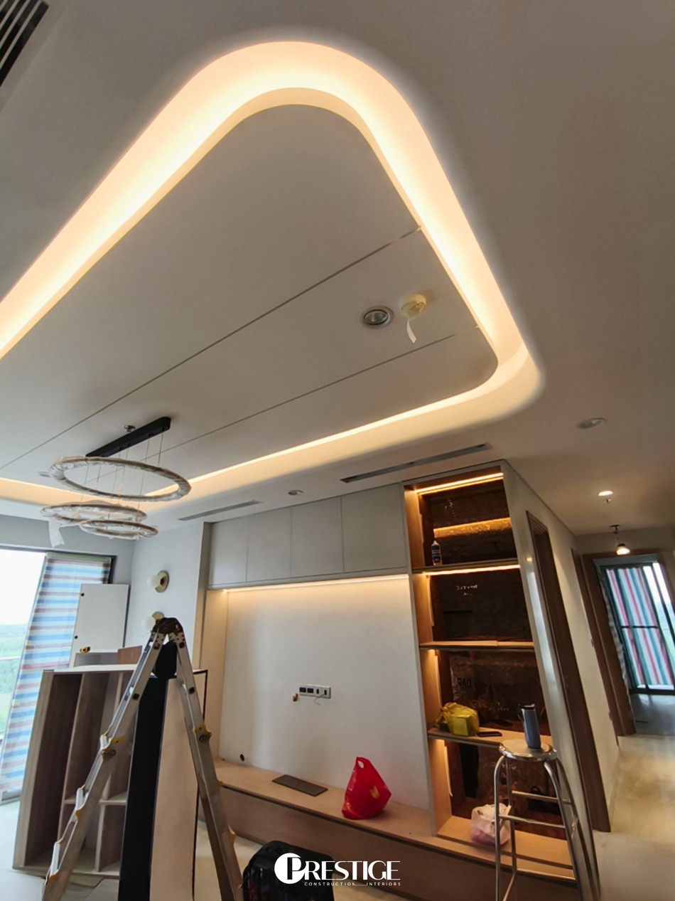 Thi Công Hoàn Thiện Căn Hộ Modern - The Horizon, Phú Mỹ Hưng 5 Thi Công Chiếu Sáng Cho Căn Nhà