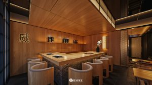 Thiết Kế Nhà Hàng Nhật Kết Hợp Nhà Ở - Hồng Hạc City 25 Không Gian Nhà Hàng Nhật Tầng 2