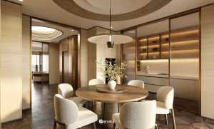 Thiết Kế Nhà Hàng Nhật Kết Hợp Nhà Ở - Hồng Hạc City 29 Thiết Kế Phòng Bếp Ăn