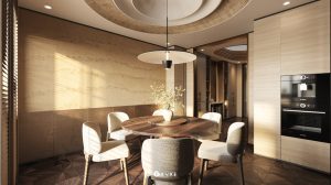 Thiết Kế Nhà Hàng Nhật Kết Hợp Nhà Ở - Hồng Hạc City 32 Thiết Kế Phòng Bếp Ăn