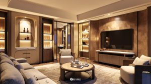 Thiết Kế Nhà Hàng Nhật Kết Hợp Nhà Ở - Hồng Hạc City 42 Thiết Kế Nội Thất Phòng Khách