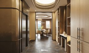 Thiết Kế Nhà Hàng Nhật Kết Hợp Nhà Ở - Hồng Hạc City 45 Thiết Kế Nội Thất Phòng Khách