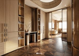 Thiết Kế Nhà Hàng Nhật Kết Hợp Nhà Ở - Hồng Hạc City 47 Thiết Kế Sảnh Chính Nhà