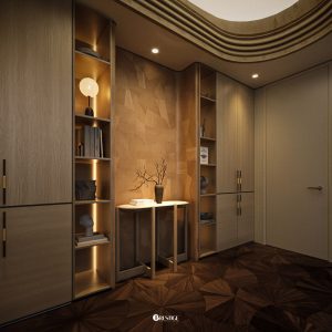 Thiết Kế Nhà Hàng Nhật Kết Hợp Nhà Ở - Hồng Hạc City 62 Thiết Kế Tiền Sảnh